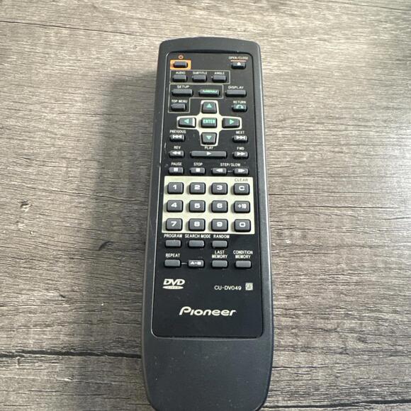 Pioneer Genuine CU-DV049 Remote Control for DVD-525 Players - Tested & Works OEM - Picture 1 of 4